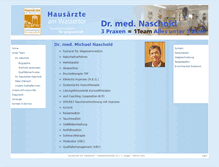 Tablet Screenshot of dr-naschold.de